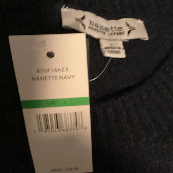 Nanette Lepore  Sweater with American Flag Design. NWT - Picture 6 of 7